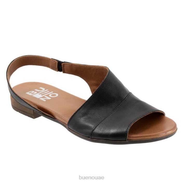 نحيف دباغة أسود Bueno Footwear NJFP106 الشقق