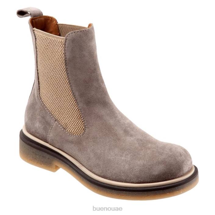 نحيف واندا جلد الغزال رمادي داكن Bueno Footwear NJFP13 أحذية