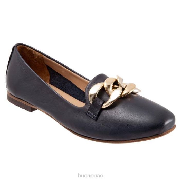 نحيف أستون القوات البحرية Bueno Footwear NJFP131 الشقق