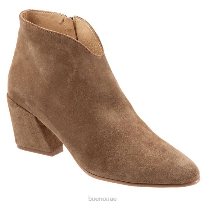 نحيف صوفي جلد الغزال التبغ Bueno Footwear NJFP17 أحذية