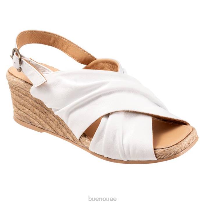 نحيف ياسمين أبيض Bueno Footwear NJFP270 كعوب