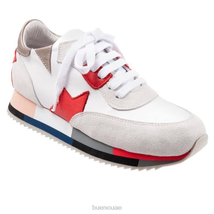 نحيف بترو أحمر Bueno Footwear NJFP411 أحذية رياضية