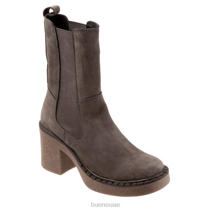 نحيف هارت nubuck الرمادي Bueno Footwear NJFP26 أحذية