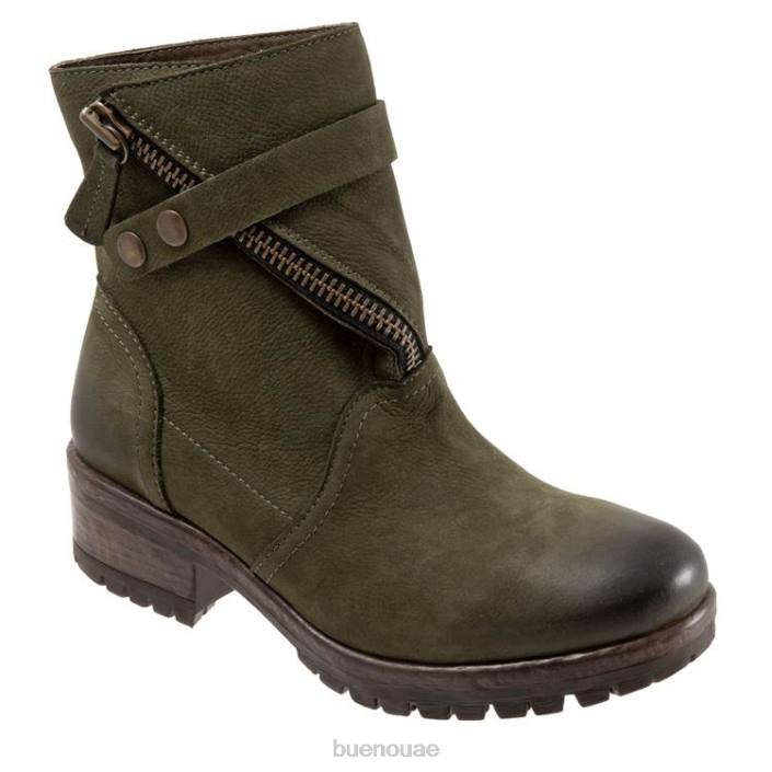 نحيف سريع nubuck الكاكي القديم Bueno Footwear NJFP45 أحذية