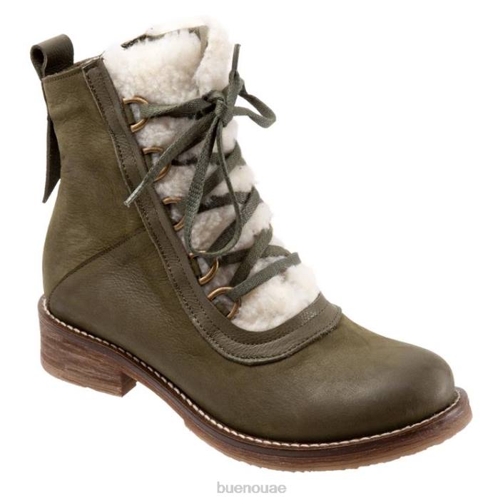 نحيف دمية الكاكي nubuck Bueno Footwear NJFP77 أحذية